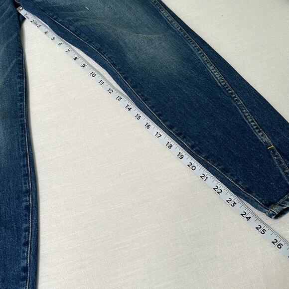 AMO Twist Denim Jeans In Dive Bar Size 27 - Picture 10 of 12